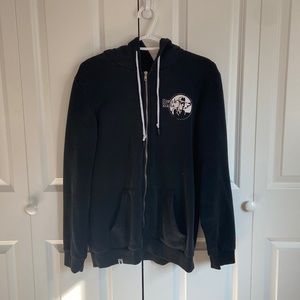 Dutch brothers zip up hoodie size Large